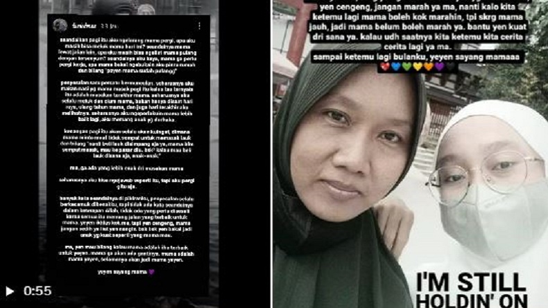 Pilu! Curhat Anak Korban Tewas Ditabrak Mahasiswi di Pekanbaru: Yeyen Sayang Mama