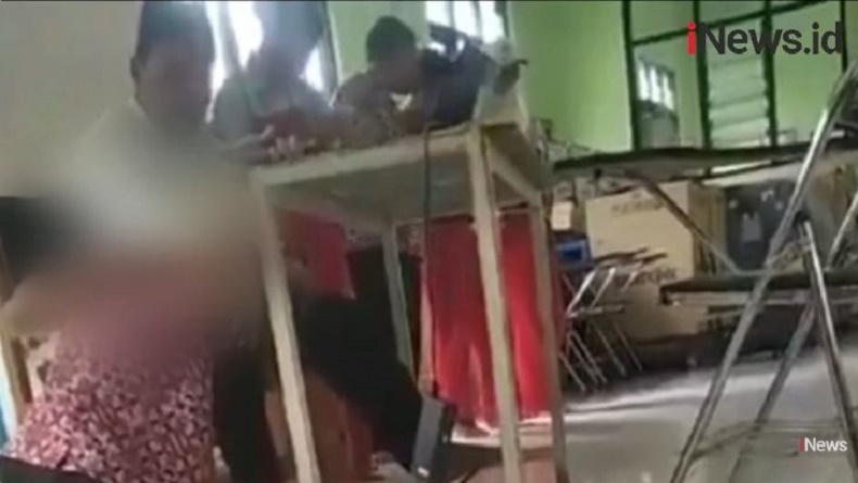 Viral Siswa SMK di Malang Dipiting dan Dicekik Guru gegara Terlambat Masuk Kelas