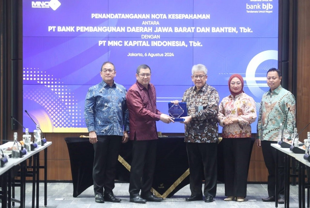 Bank BJB Gandeng MNC Kapital, Siap Perluas Inovasi Layanan Keuangan Digital