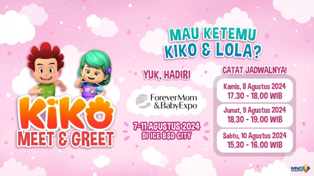 KIKO & LOLA Kembali Hadir di FOMBEX Expo 2024, Lebih Besar, Lengkap dan Seru di ICE BSD