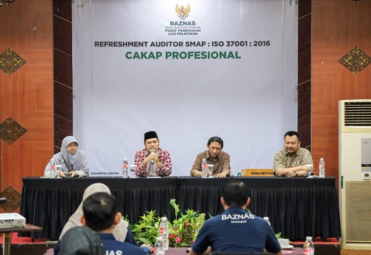 BAZNAS RI Gelar Pelatihan Auditor Sistem Manajemen Anti Penyuapan