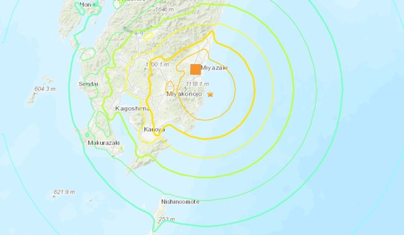 Gempa Magnitudo 7,1 Guncang Jepang