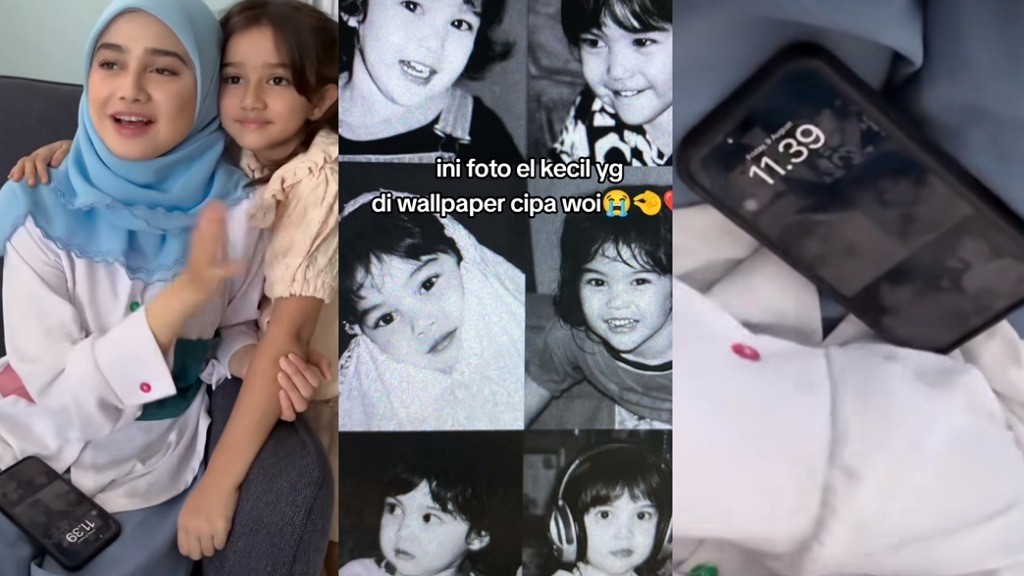 Gemas! Syifa Hadju Ketahuan Pakai Wallpaper Foto Kecilnya El Rumi: Ternyata Cipa Bucin Juga