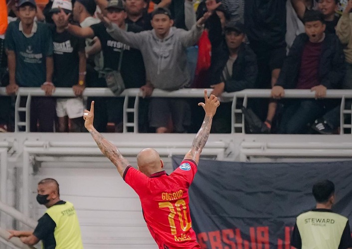 Hasil Liga 1 Persija vs Barito Putera: Gustavo Hattrick, Macan Kemayoran Pesta di JIS