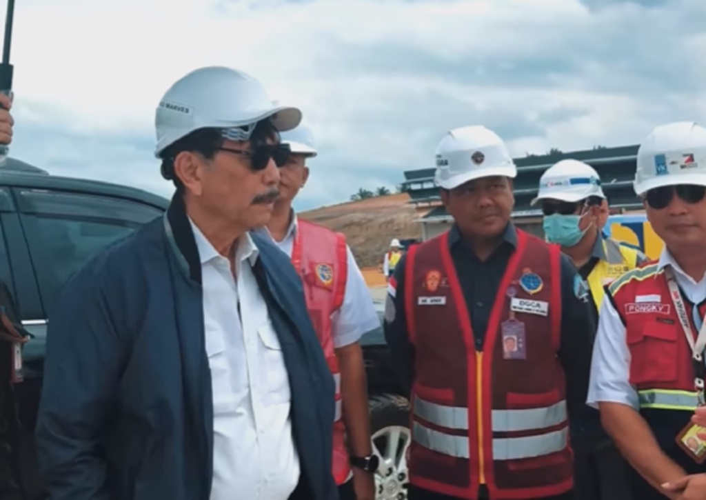 Luhut Cek Kesiapan IKN jelang HUT ke-79 RI: Pembangunan Infrastruktur Berkembang Signifikan