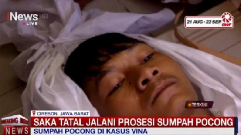 Sumpah Pocong Menguji Kejujuran Saka Tatal, Malam Ini bersama Abraham Silaban di iNews
