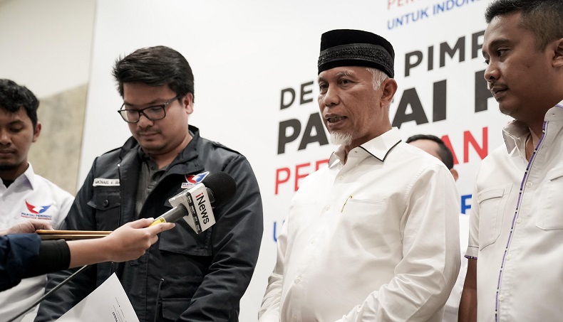 Mahyeldi Sambut Dukungan Perindo untuk Pilgub Sumbar: Akan Lebih Memperkuat