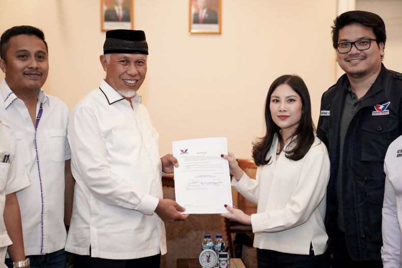 Partai Perindo Dukung Mahyeldi dan Vasco Maju di Pilgub Sumbar