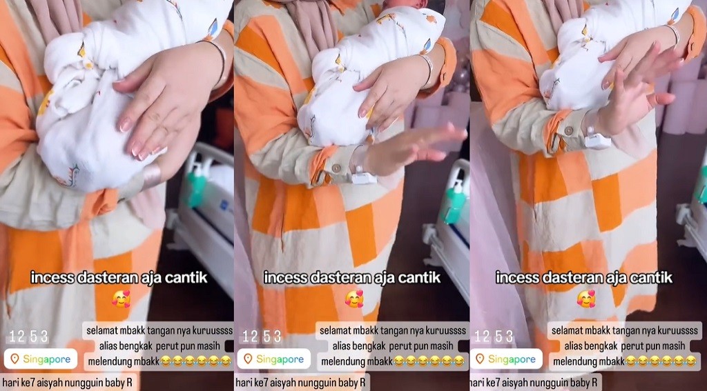 Potret Syahrini Pakai Daster sambil Gendong Baby R, Netizen: Incess Dasteran Aja Cantik!