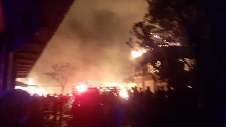 Pabrik Mebel di Sragen Terbakar Hebat, Kerugian Ditaksir Capai Rp5 Miliar