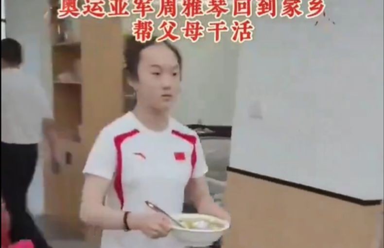 Viral, Atlet Peraih Medali Perak Olimpiade Paris Ini Jualan Mi Setelah Pulang ke China