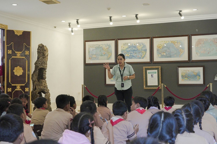 Terapkan Merdeka Belajar, Disdikpora Badung Ajak Siswa SD Kunjungi Museum Fasifika