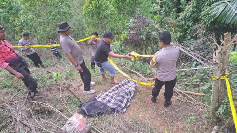 Kolaka Utara Geger, Mayat Lansia Ditemukan Tergeletak di Lahan Kebun