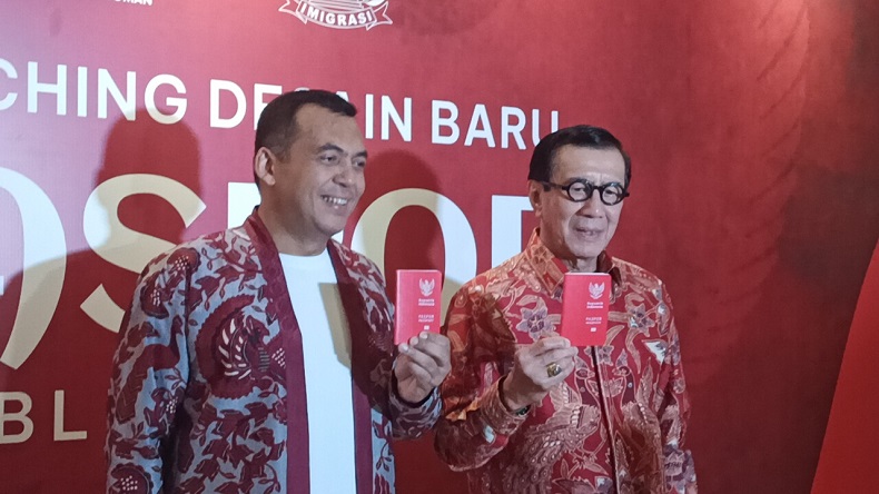 Desain Baru Paspor Indonesia Bernuansa Merah Putih, Ini Filosofinya