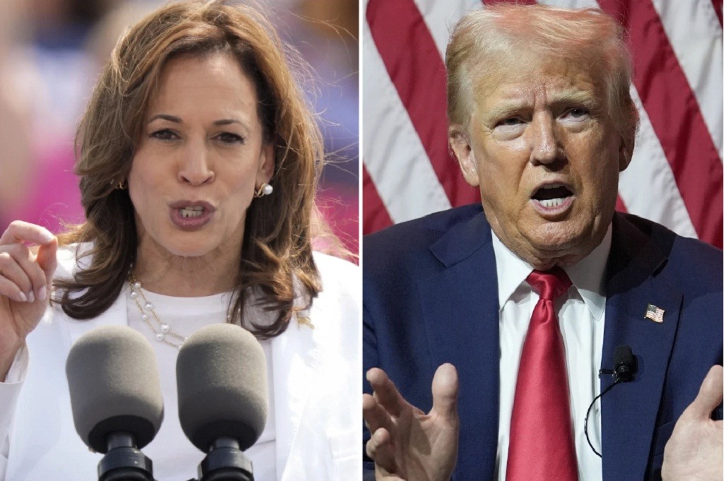 Survei Terbaru Pilpres AS: Kamala Harris Lagi-Lagi Pecundangi Donald Trump