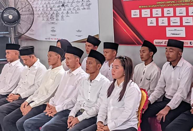 5.413 Napi di Lampung Dapat Remisi HUT RI, 95 Orang Langsung Bebas