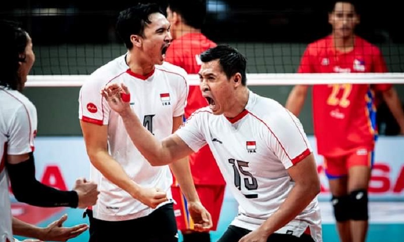 Klasemen SEA V League 2024 Seri Pertama: Indonesia Kedua, Buntuti Thailand