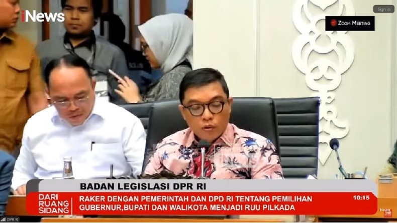 Baleg Tegaskan RUU Pilkada sudah Dibahas sejak 2023, bukan setelah Ada Putusan MK