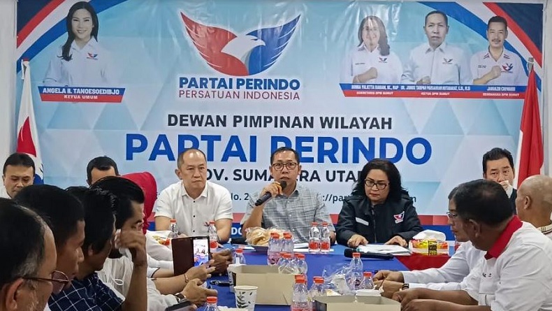 Bobby Nasution-Surya Terima Dukungan Partai Perindo di Pilgub Sumut 2024