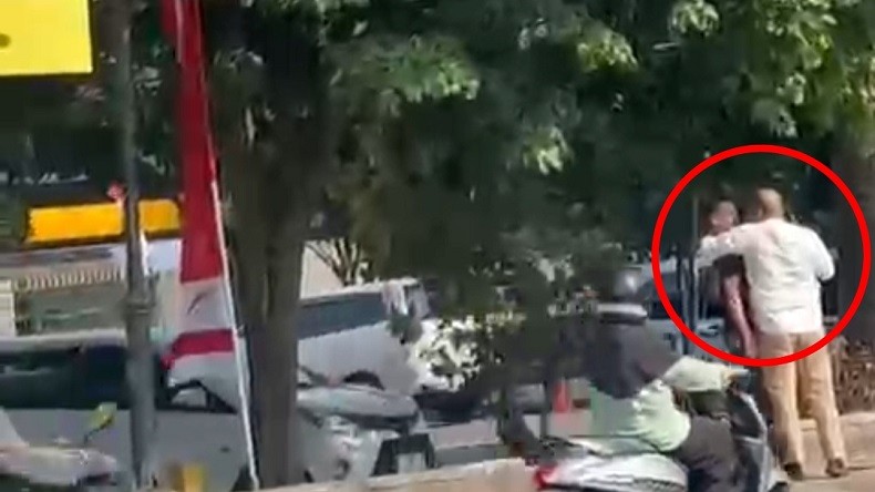 Heboh Aksi Pemukulan di Jalan Sudirman Bogor, Polisi Turun Tangan