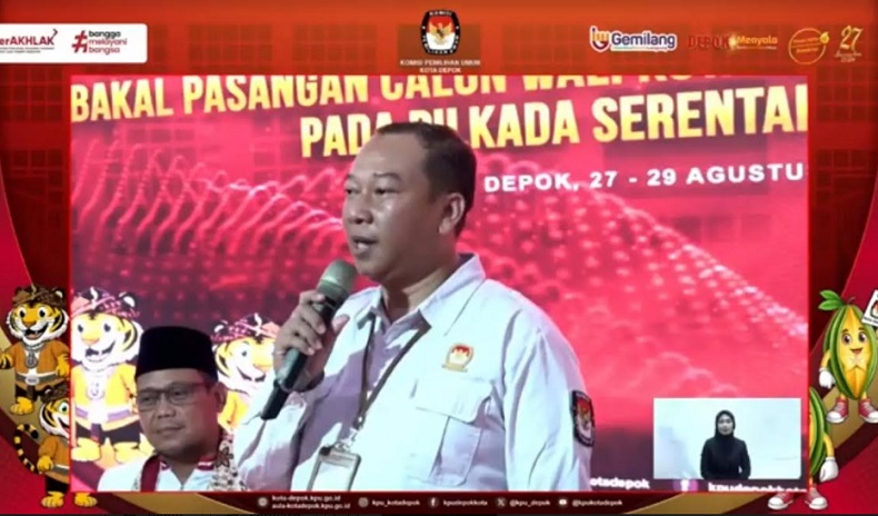 2 Paslon Daftar Pilkada Depok: Imam-Ririn dan Supian-Chandra