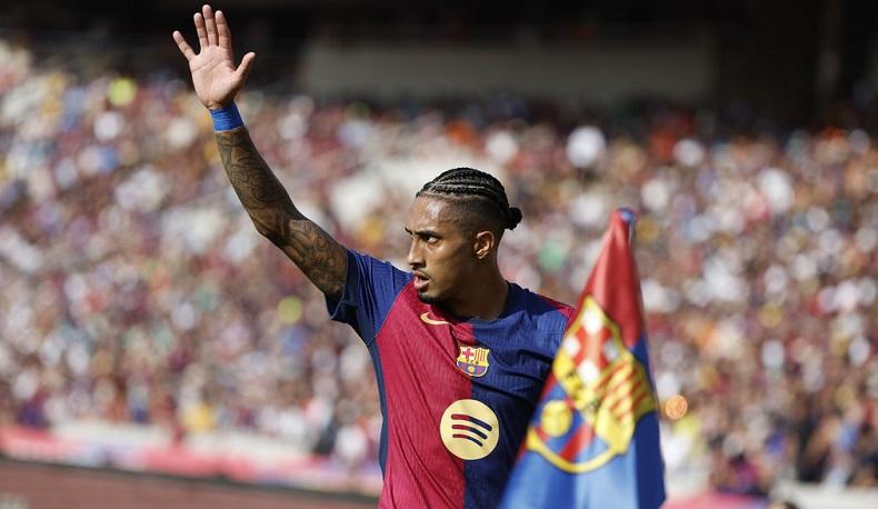 Hasil Barcelona Vs Real Valladolid: Blaugrana Menang Telak 7-0, Raphinha Hattrick