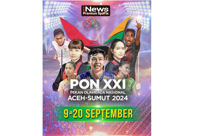 Klasemen Medali Sementara PON Aceh Sumut 2024, Saksikan Aksi Para Atlet Nusantara Live Eksklusif di iNews