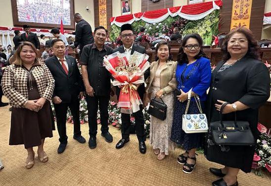 Kader Perindo Normans Luntungan Dilantik jadi Anggota DPRD Sulut, Janji Sejahterakan Warga