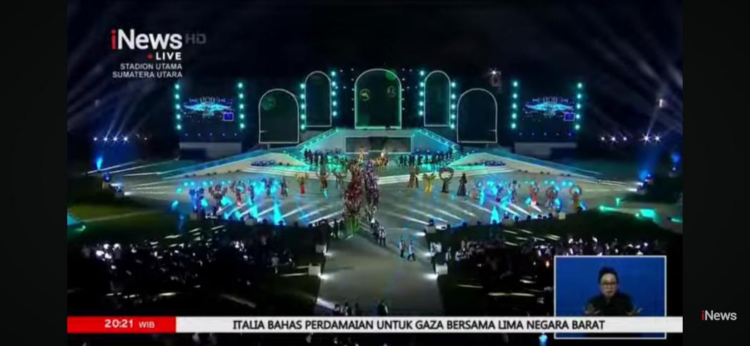 Upacara Penutupan PON 2024 Mulai, Dimeriahkan Tarian Tradisional Aceh-Sumut 