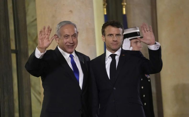 Netanyahu Tuduh Presiden Macron Antisemit gara-gara Bela Palestina