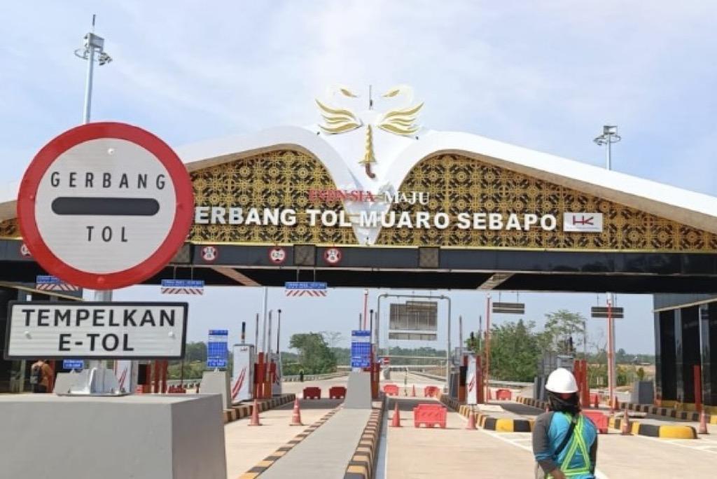 Catat! Tol Betung-Tempino-Jambi Gratis Mulai 14 September