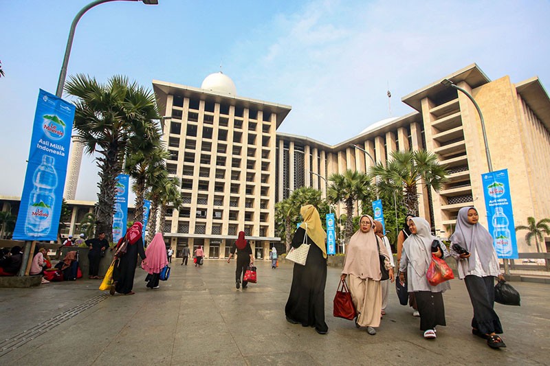Gelar Salat Id, Masjid Istiqlal Siap Tampung 150.000 Orang