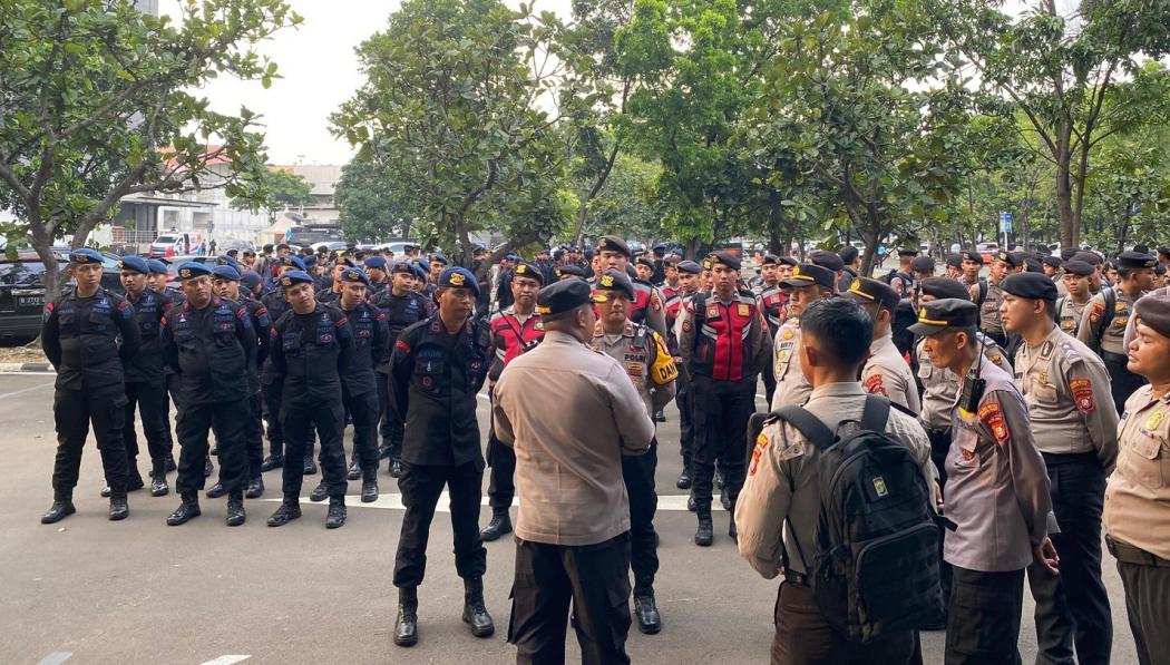 Jelang Debat Perdana Pilkada Jakarta, 1.634 Personel Bersiaga Amankan JIExpo