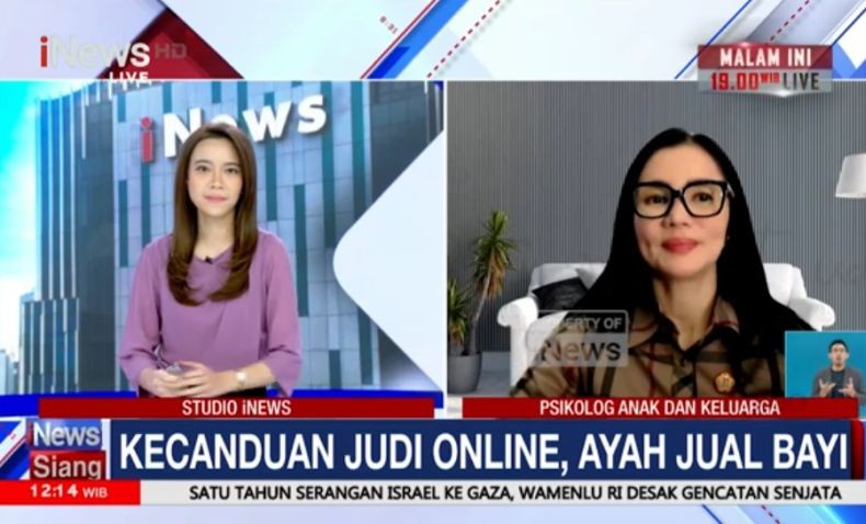 Ayah Tega Jual Anak gegara Kecanduan Judi Online, Begini Penjelasan Psikolog