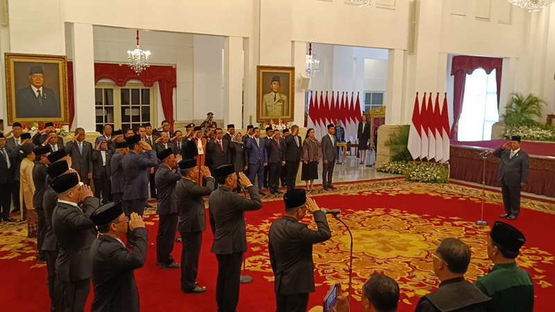 Prabowo Lantik Budiman Sudjatmiko Jadi Kepala Badan Percepatan Pengentasan Kemiskinan