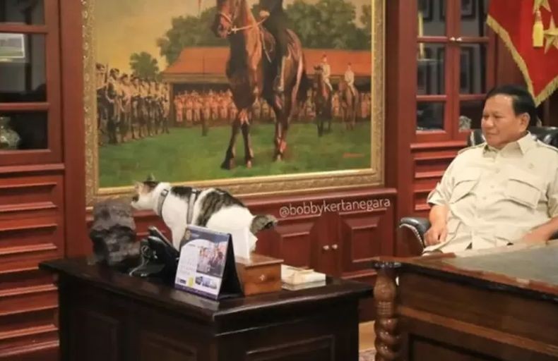 Bobby Kucing Prabowo Dapat Pengawalan Khusus Dikritik Netizen, Ini Penjelasan Istana
