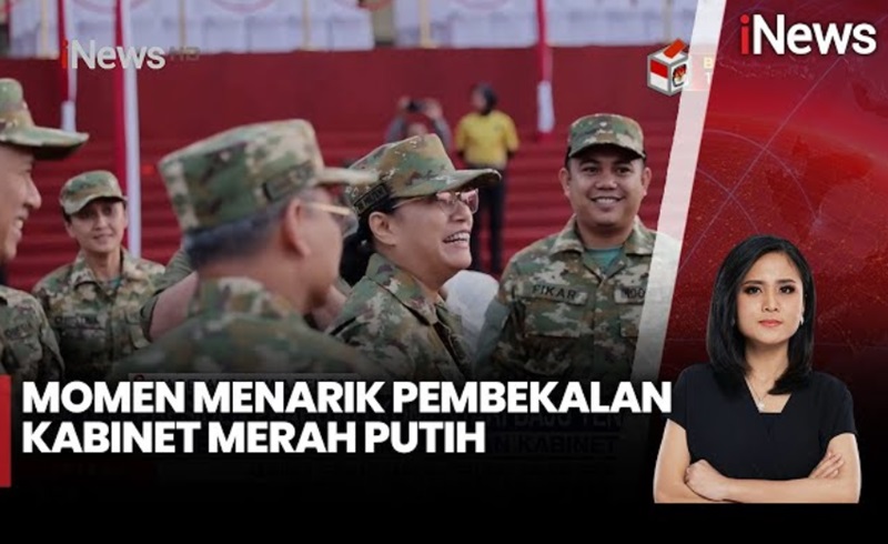 Prabowo Puji Baju Tentara Sri Mulyani, Bandingkan dengan Kepala Angkatan Laut AS