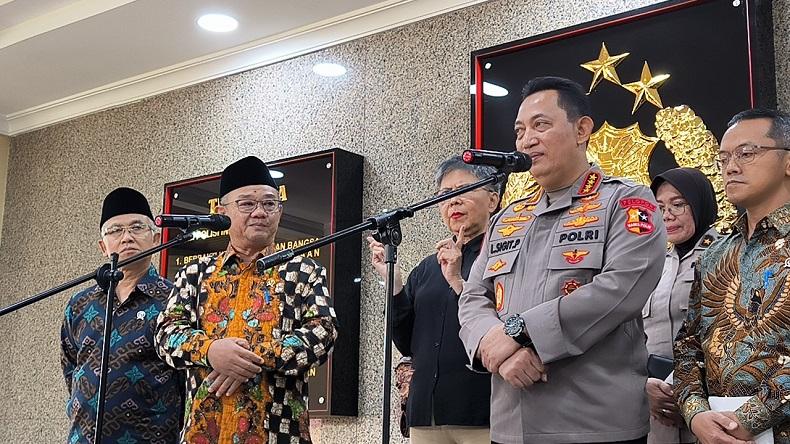 Kapolri Bertemu Mendikdasmen, Bahas Interaksi Guru, Murid dan Orang Tua