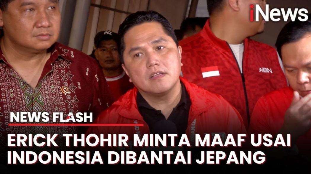 Ngeri! Ini Pertaruhan Erick Thohir jika Timnas Indonesia Gagal Kalahkan Arab Saudi