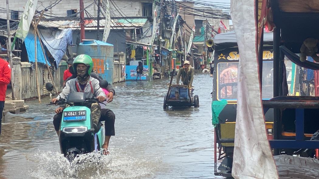 BPBD: 6 RT di Jakarta Utara Terdampak Banjir Rob, 2 Ruas Jalan Tergenang