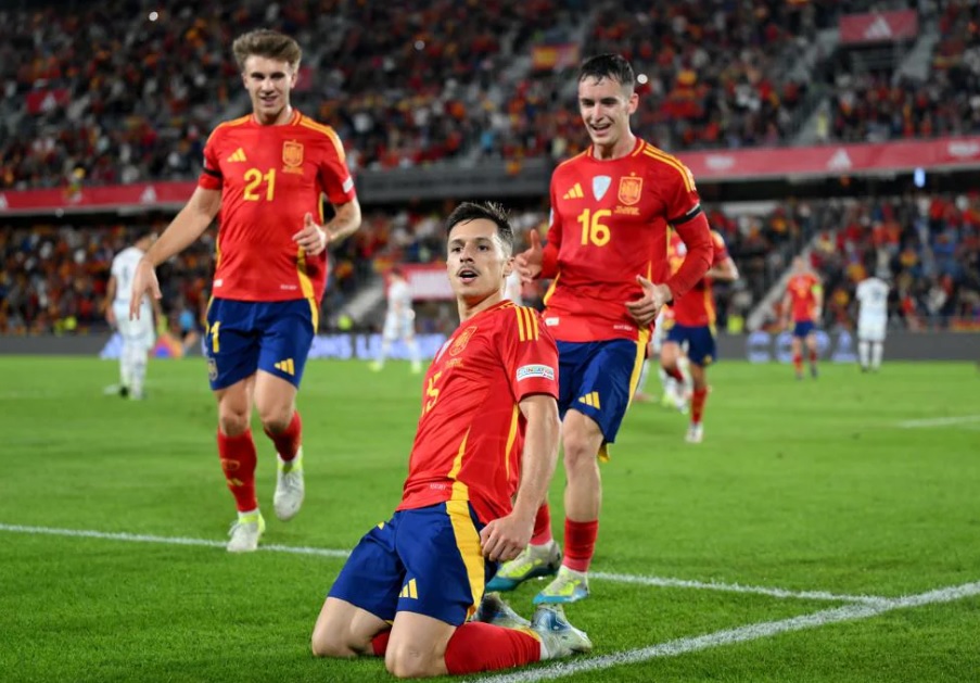 Hasil Lengkap UEFA Nations League: Dramatis! Spanyol Hajar Swiss, Portugal Ditahan Kroasia