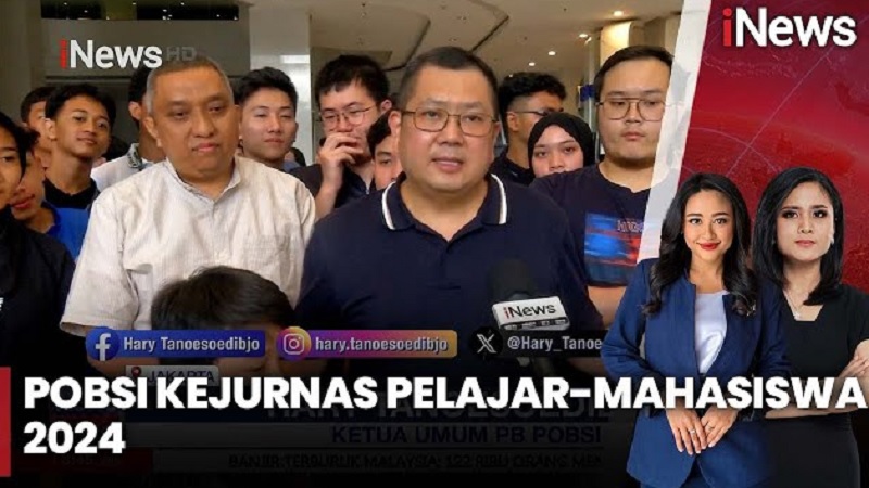 POBSI Gelar Kejurnas Pelajar-Mahasiswa, Hary Tanoe: Langkah Awal Bina Generasi Muda