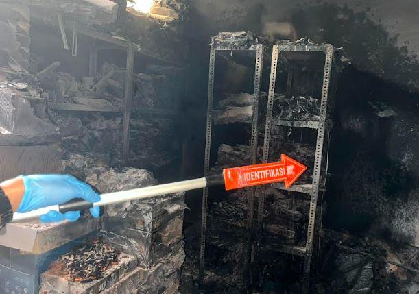 Terungkap! Kantor Pajak Kotabumi Ternyata Dibakar Eks Satpam, Ini Motifnya