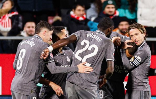 Hasil Lengkap Liga Spanyol: Real Madrid Bantai Girona, Barcelona Ditahan Real Betis