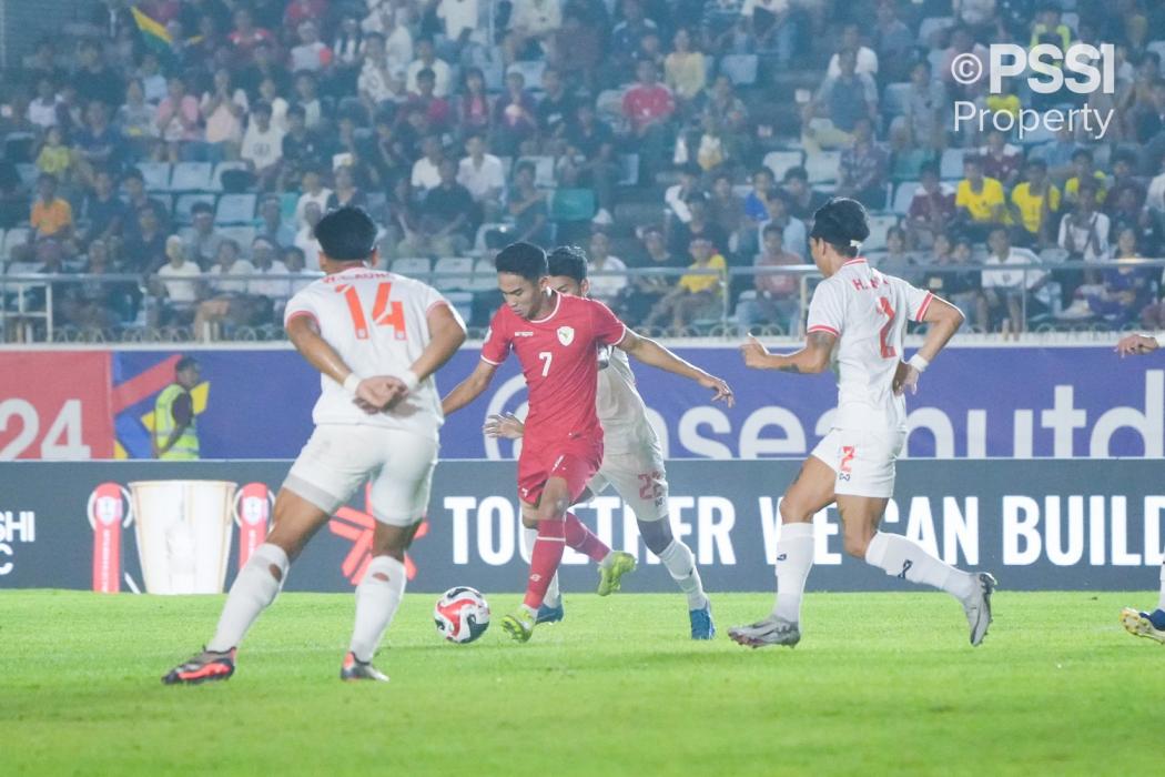 PSSI Murka Pemain Myanmar Tendang Bola ke Kepala Marselino Ferdinan