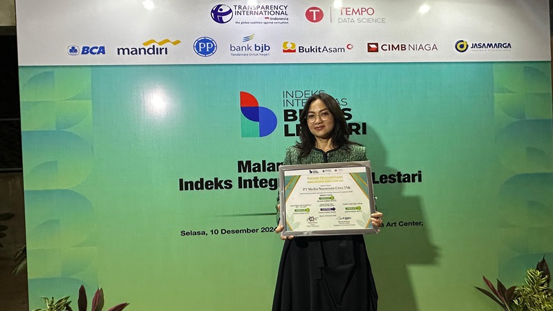 MNCN Raih Penghargaan Indeks Integritas Bisnis Lestari 2024 