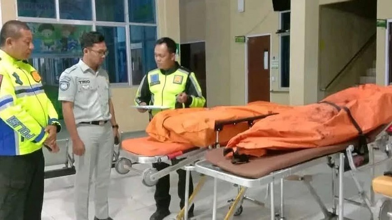 Identitas 3 Korban Tewas Kecelakaan Bus Masuk Jurang lalu Terbakar di Lampung