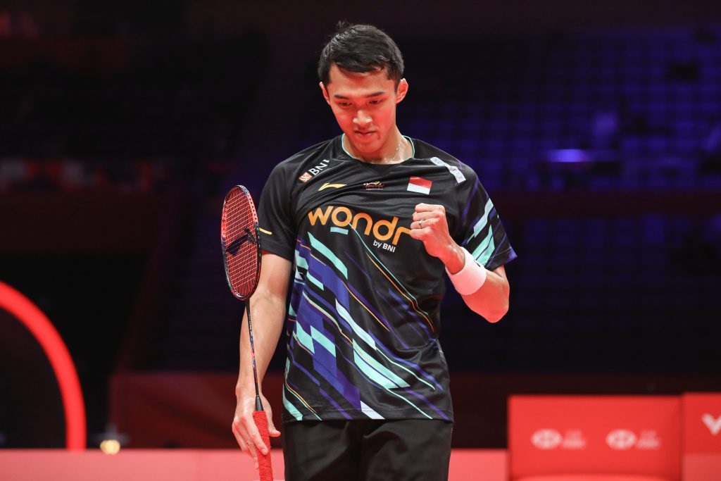 Jonatan Christie ke Semifinal BWF World Tour Finals 2024 usai Bungkam Kunlavut Vitidsarn