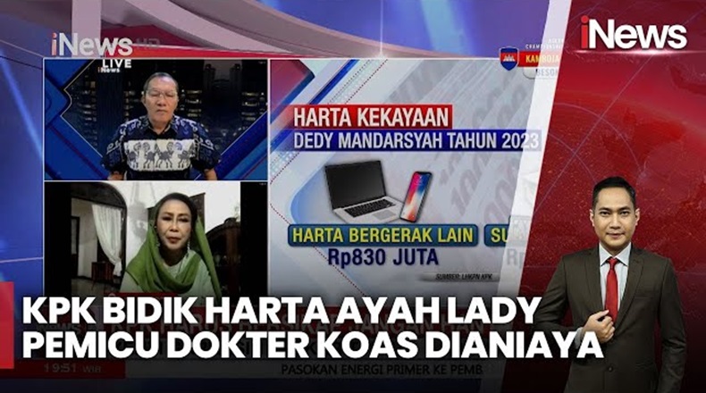 KPK Analisis LHKPN Pejabat PU Dedy Mandarsyah Buntut Kasus Penganiayaan Dokter Koas