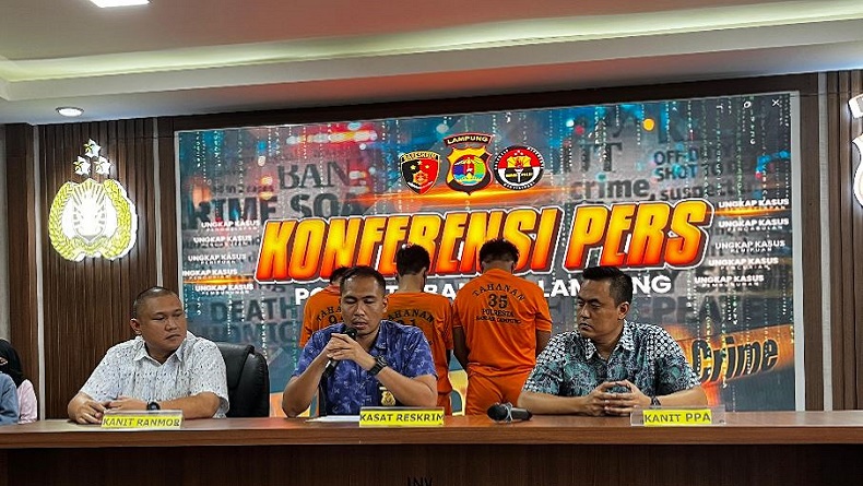 3 Remaja Pengeroyok Pelajar SMP hingga Tewas di Bandarlampung Ditangkap, 2 Buron